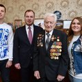 ВОД «Волотнеры победы» Удмуртии поздравили ветерана ВОВ с днем рождения 1
