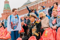 Добровольцы помогут в организации 9 мая на Красной площади 1
