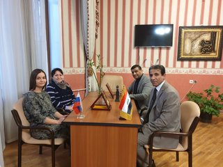 Делегация Удмуртского государственного университета в посольстве Ирака в Москве