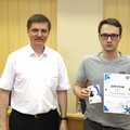 Студент УдГУ занял 1 место на олимпиаде «Кибер-гонки - 2023»