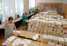 Подготовка к переезду УНБ в новое здание на Ломоносова 4б, 2013 год