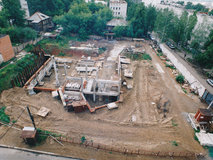 Строительство нового здания библиотеки УдГУ, 1990-е годы