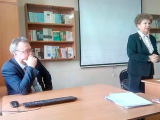 Встреча профессорско-преподавательского состава с Мерзляковой Г.В. и членами Ректората