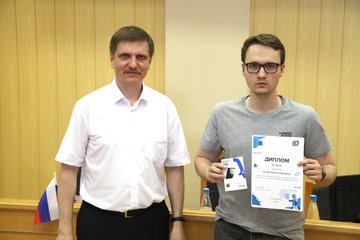 Студент УдГУ занял 1 место на олимпиаде «Кибер-гонки - 2023»